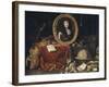 Allegory of Louis Xiv, Protector of Arts and Sciences-Jean Garnier-Framed Giclee Print