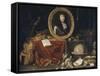 Allegory of Louis Xiv, Protector of Arts and Sciences-Jean Garnier-Framed Stretched Canvas