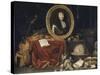 Allegory of Louis Xiv, Protector of Arts and Sciences-Jean Garnier-Stretched Canvas