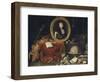 Allegory of Louis Xiv, Protector of Arts and Sciences-Jean Garnier-Framed Giclee Print