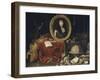 Allegory of Louis Xiv, Protector of Arts and Sciences-Jean Garnier-Framed Giclee Print