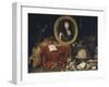 Allegory of Louis Xiv, Protector of Arts and Sciences-Jean Garnier-Framed Giclee Print