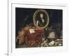 Allegory of Louis Xiv, Protector of Arts and Sciences-Jean Garnier-Framed Giclee Print