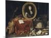 Allegory of Louis Xiv, Protector of Arts and Sciences-Jean Garnier-Mounted Giclee Print