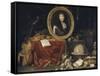 Allegory of Louis Xiv, Protector of Arts and Sciences-Jean Garnier-Framed Stretched Canvas