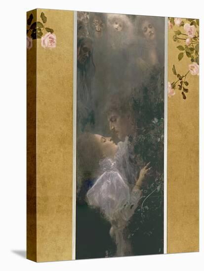 Allegory of Love, 1895-Gustav Klimt-Stretched Canvas