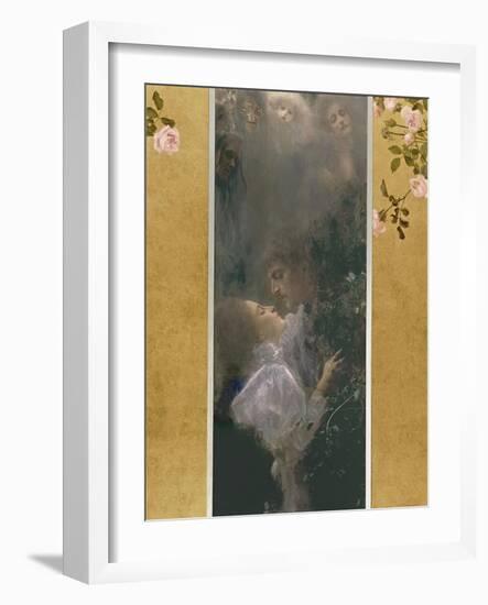 Allegory of Love, 1895-Gustav Klimt-Framed Giclee Print