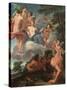 Allegory of Love Conquering Lust-Luigi Garzi-Stretched Canvas