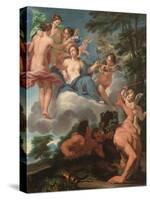 Allegory of Love Conquering Lust-Luigi Garzi-Stretched Canvas