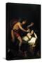 Allegory of Love (Cupid and Psych)-Francisco de Goya-Stretched Canvas