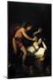 Allegory of Love (Cupid and Psych)-Francisco de Goya-Mounted Giclee Print