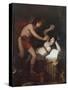 Allegory of Love (Cupid and Psyche)-Francisco de Goya-Stretched Canvas
