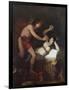 Allegory of Love (Cupid and Psyche)-Francisco de Goya-Framed Art Print