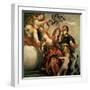 Allegory of Love: The Happy Union, Around 1570-Paolo Veronese-Framed Giclee Print