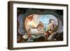 Allegory of Marriage of Rezzonico to Savorgnan-Giovanni Battista Tiepolo-Framed Giclee Print