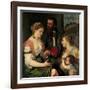 Allegory of Married Life-Titian (Tiziano Vecelli)-Framed Giclee Print