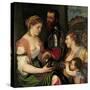 Allegory of Married Life-Titian (Tiziano Vecelli)-Stretched Canvas