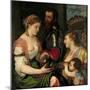 Allegory of Married Life-Titian (Tiziano Vecelli)-Mounted Giclee Print