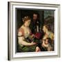 Allegory of Married Life-Titian (Tiziano Vecelli)-Framed Giclee Print