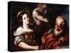 Allegory of Mathematics, Early 17th Century-Bernardo Strozzi-Stretched Canvas
