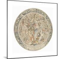 Allegory of Mining, 1563-Jost Amman-Mounted Giclee Print