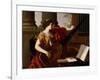 Allegory of Music, 1649-Laurent de La Hire or La Hyre-Framed Giclee Print