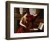 Allegory of Music, 1649-Laurent de La Hire or La Hyre-Framed Giclee Print