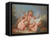 Allegory of Music, 1752-Francois Boucher-Framed Stretched Canvas