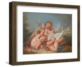 Allegory of Music, 1752-Francois Boucher-Framed Giclee Print