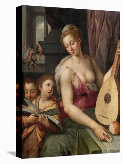 Allegory of Music, c.1575-Frans Floris-Stretched Canvas