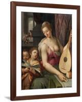 Allegory of Music, c.1575-Frans Floris-Framed Giclee Print