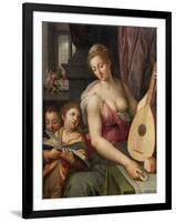 Allegory of Music, c.1575-Frans Floris-Framed Giclee Print