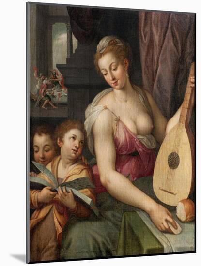 Allegory of Music, c.1575-Frans Floris-Mounted Giclee Print