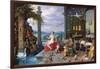 Allegory of Music-Jan Brueghel the Elder-Framed Giclee Print