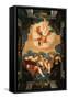 Allegory of Music-Jacopo Robusti Tintoretto-Framed Stretched Canvas