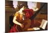 Allegory of Music-Laurent de La Hyre-Mounted Premium Giclee Print