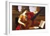 Allegory of Music-Laurent de La Hyre-Framed Art Print