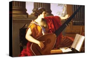 Allegory of Music-Laurent de La Hyre-Stretched Canvas