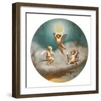 Allegory of Night, 1859 (Oil on Canvas)-Jean Leon Gerome-Framed Giclee Print