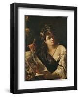 Allegory of Painting (Allegoria Della Pittura)-Giovanni Antonio Burrini-Framed Giclee Print