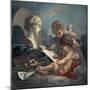 Allegory of Painting Amore-Francois Boucher-Mounted Giclee Print