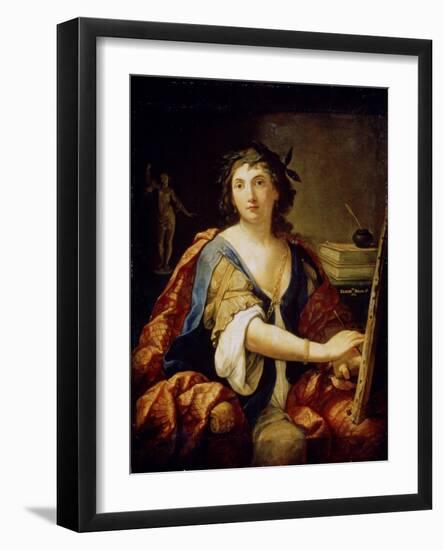 Allegory of Painting (Self-Portrait), 1658-Elisabetta Sirani-Framed Giclee Print