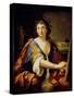 Allegory of Painting (Self-Portrait), 1658-Elisabetta Sirani-Stretched Canvas