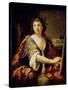 Allegory of Painting (Self-Portrait), 1658-Elisabetta Sirani-Stretched Canvas