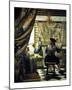 Allegory of Painting-Johannes Vermeer-Mounted Giclee Print