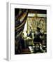 Allegory of Painting-Johannes Vermeer-Framed Giclee Print