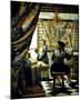 Allegory of Painting-Johannes Vermeer-Mounted Giclee Print