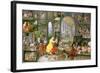 Allegory of Painting-Jan Brueghel the Younger-Framed Giclee Print