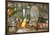 Allegory of Painting-Jan Brueghel the Younger-Framed Giclee Print