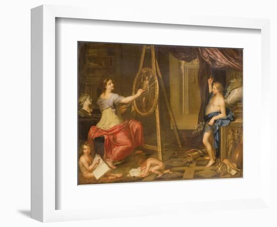 Allegory of Painting-Charles Alphonse Dufresnoy-Framed Giclee Print